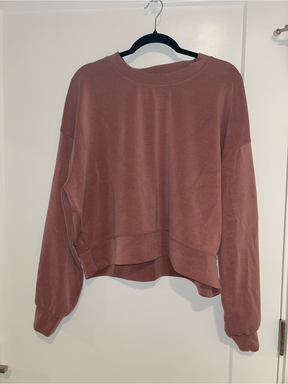lululemon athletica Pink/Mauve Crewneck Pullover